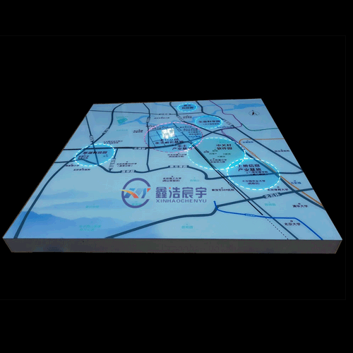 壁掛式區(qū)域沙盤